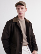 Purdey - Torridon Checked Wool and Cashmere-Blend Tweed Baseball Cap - Brown