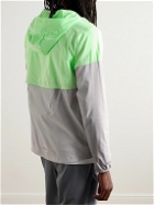 Nike Running - Repel Textured-Shell Jacket - Green
