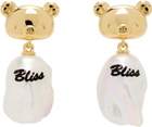 JIWINAIA Rilakkuma Edition Bliss Baroque Pearl Earrings