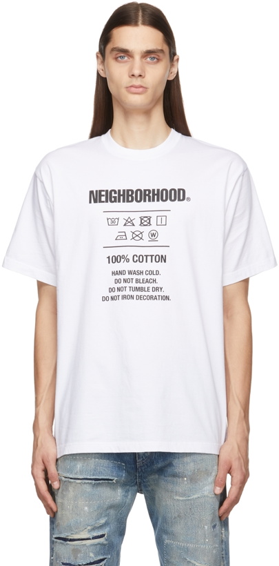 Photo: Neighborhood White QC T-Shirt