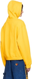 Sky High Farm Workwear Yellow Print Hoodie