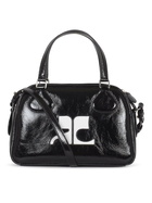Courrèges Reedition Bowling Zip-up Top Handle Bag