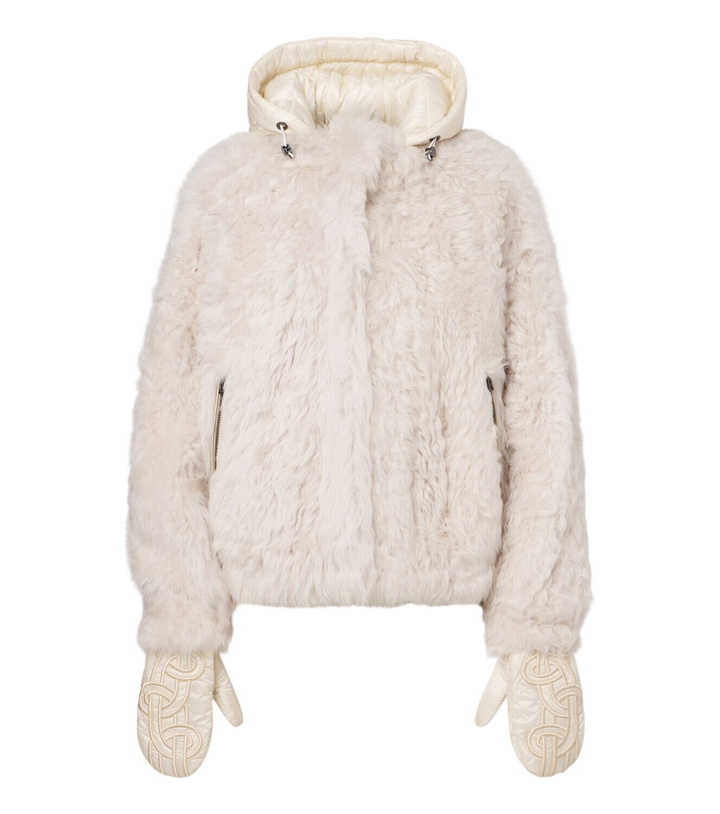 Photo: Bogner Liz hooded shearling ski jacket