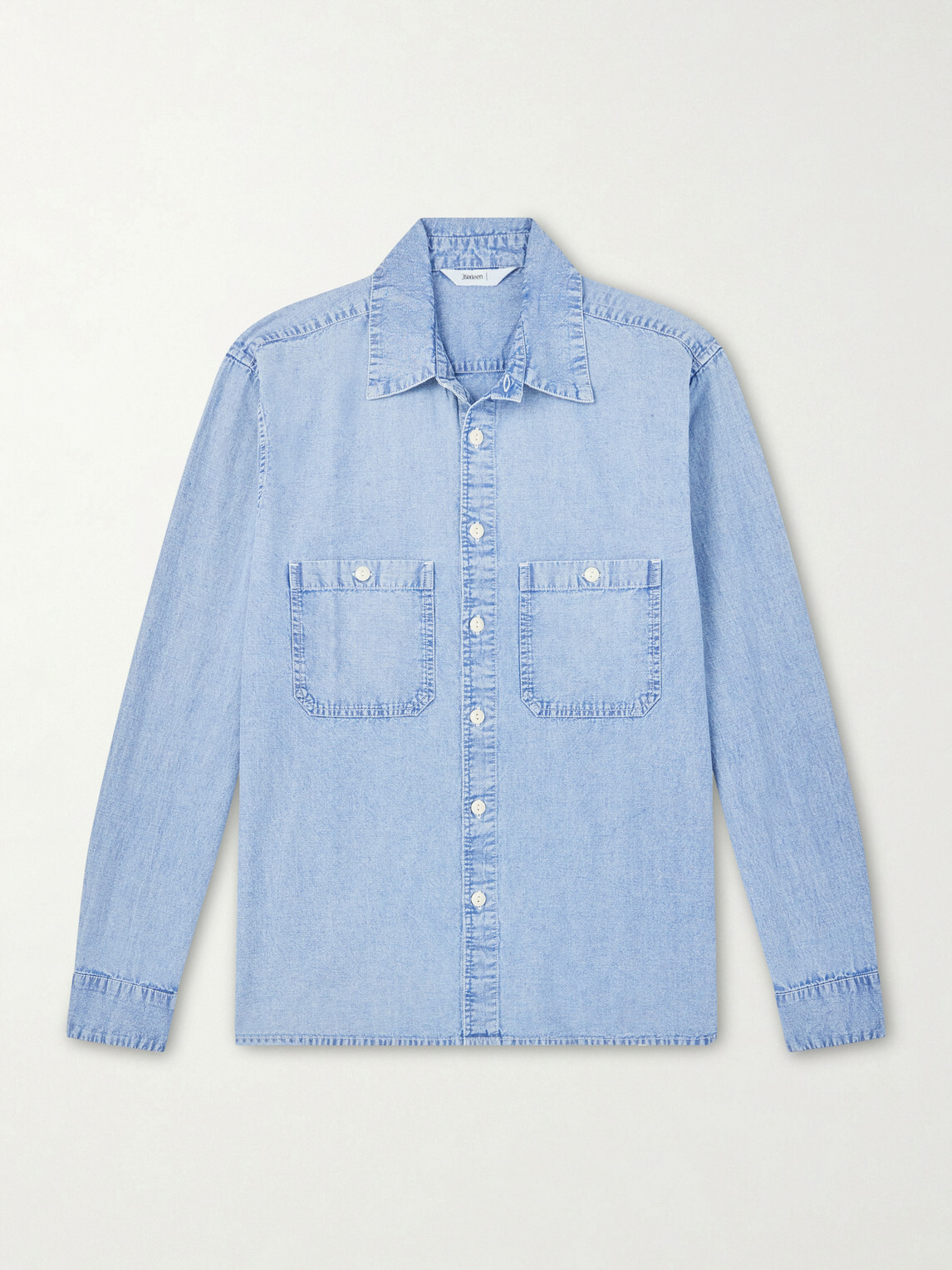 3sixteen - Cotton-Chambray Shirt - Blue