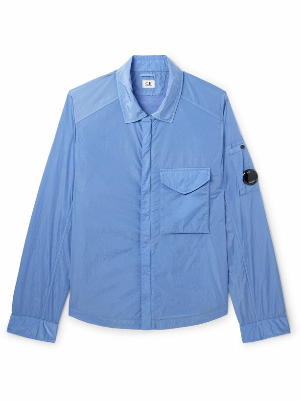 Photo: C.P. Company - Garment-Dyed Chrome-R Overshirt - Blue