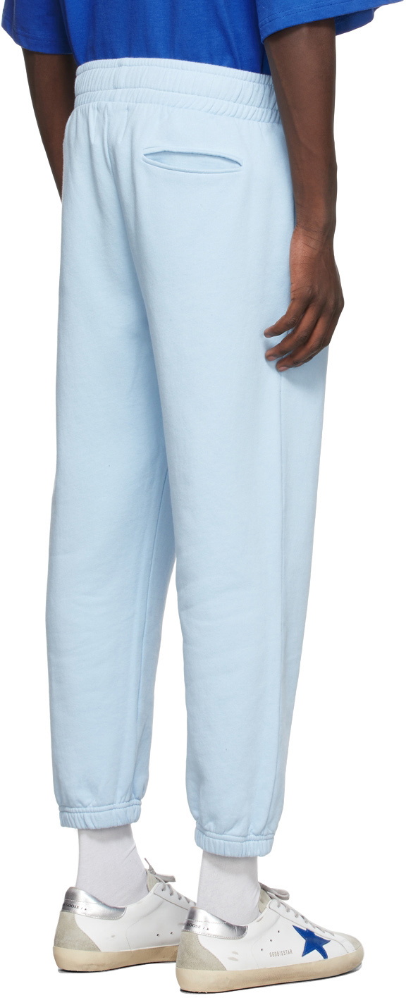 M.A. Martin Asbjørn SSENSE Exclusive Blue Logo Lounge Pants