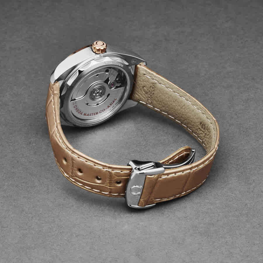 Omega Seamaster Aqua Terra Automatic Chronometer Diamond Ladies Watch 220.28.34.20.59.001