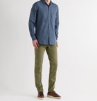 Loro Piana - Andre Cotton and Silk-Blend Shirt - Blue