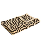 Baina Saroma Bath Mat in Sand/Noir 