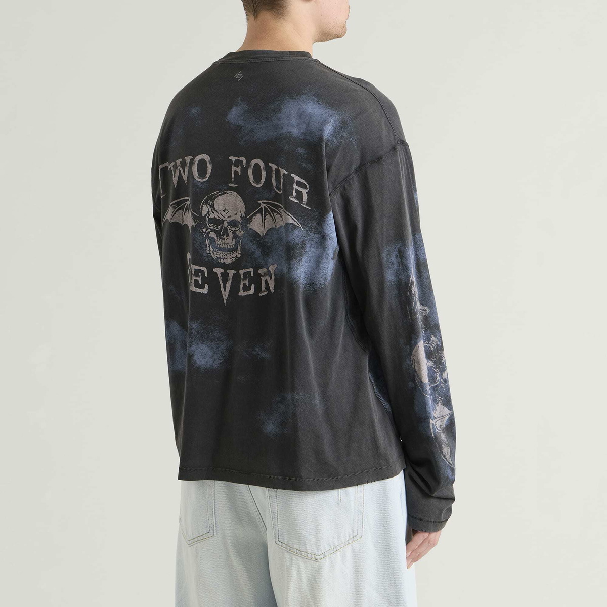 Represent 247 Men's Represent X Avenged Sevenfold Nightmare Long Sleeved T-Shirt in Black