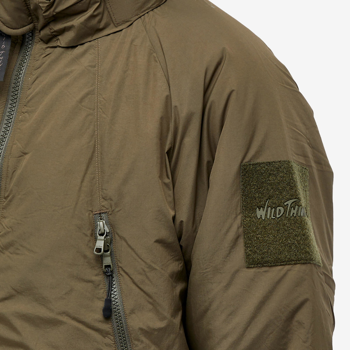 Wild Things Men's Happy Jacket in Olive Wild Things