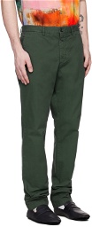 PS by Paul Smith Green Zebra Trousers
