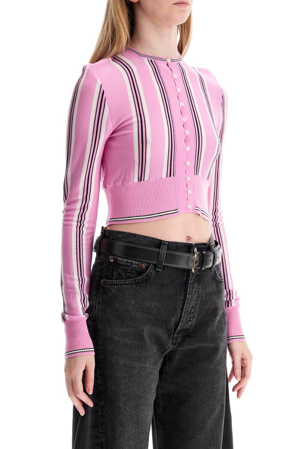 JACQUEMUS 'cropped beach cardigan' Pink Jacquemus