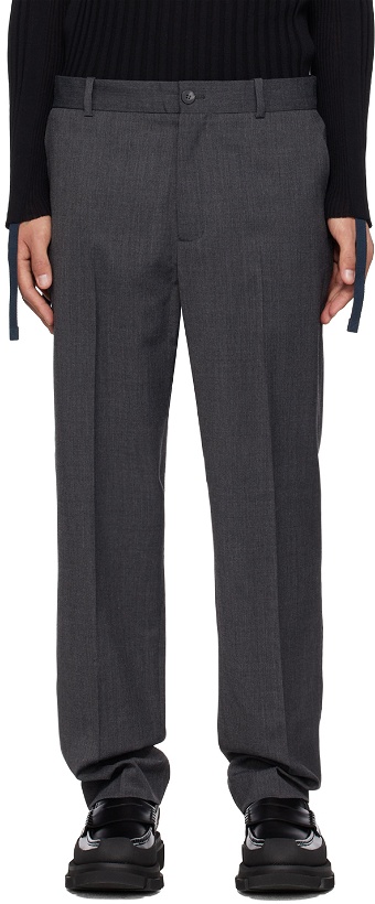 Photo: Han Kjobenhavn Gray Single Suit Trousers