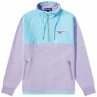 Polo Ralph Lauren Men's Polo Sport Half Zip Fleece in Sky Lavender/French Tortoise