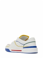 DOLCE & GABBANA - New Roma Leather Low Top Sneakers