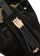 Zimmermann Halcyon Large Suede Shoulder bag - Black - One Size