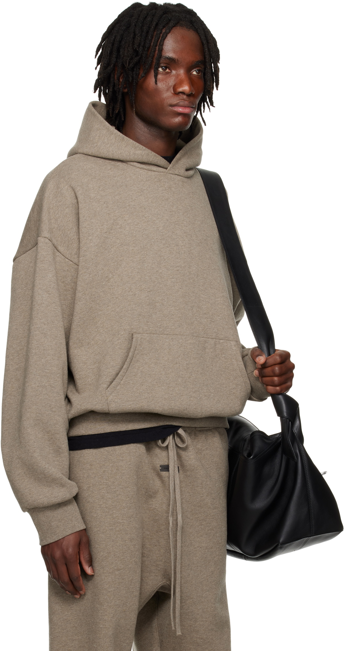 Fear of God ESSENTIALS Gray Classic Hoodie Fear Of God Essentials