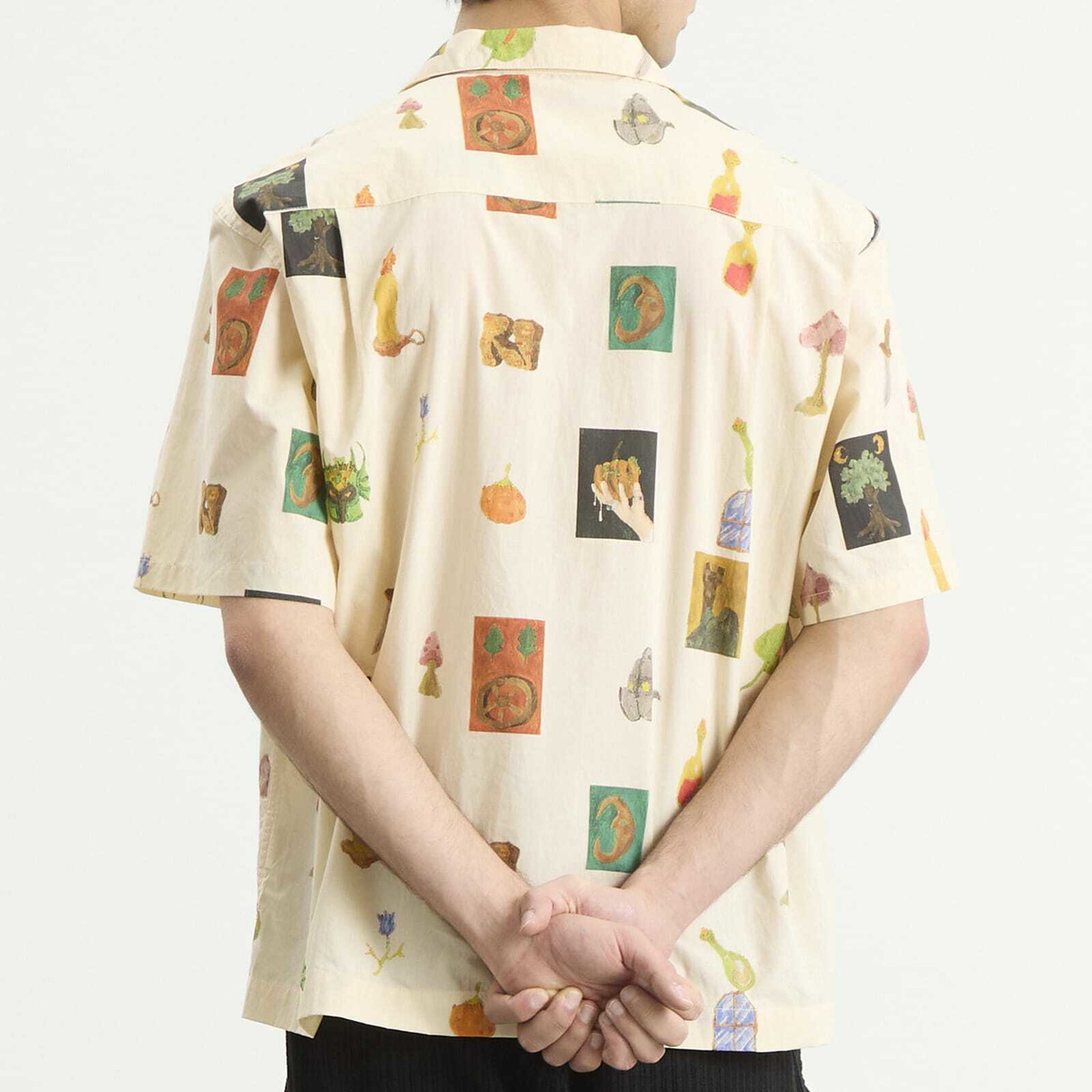 Heresy Men's Motley Shirt in Ecru
