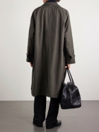 Herno - Slub Cotton-Twill Coat - Brown