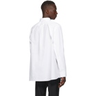 Valentino White Bolero Shirt