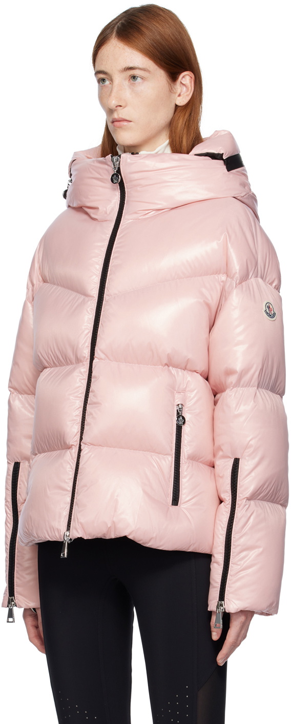 P*n様 MONCLER フード付きアウター 80cm ピンク Moncler Pink Huppe Down Jacket Moncler