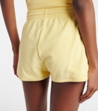 Hunza G Logo cotton terry shorts