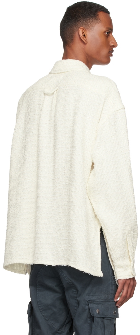 Faith Connexion Off-White Cotton Shirt