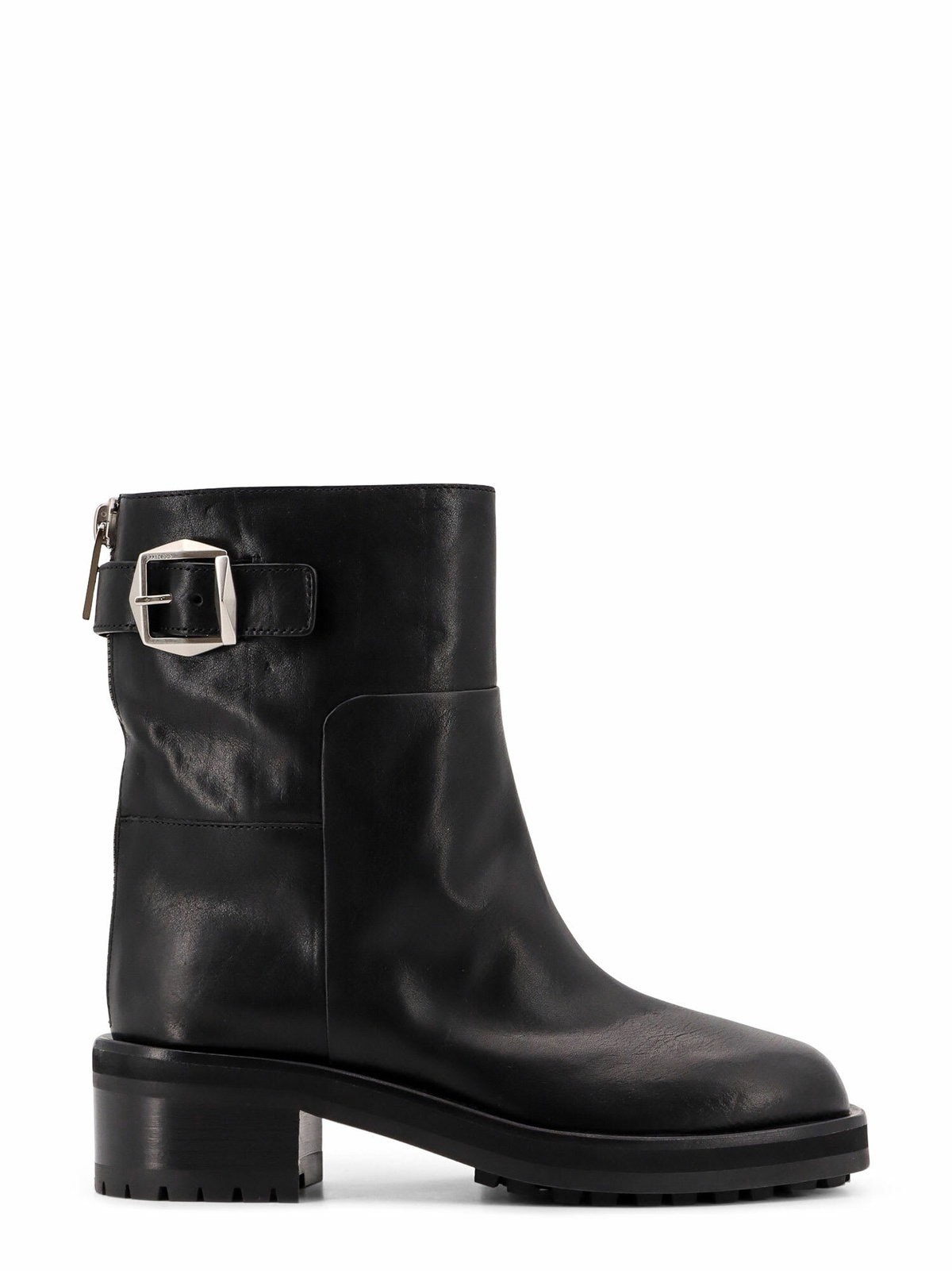 Jimmy Choo Black Flat Yael Tall Boots Jimmy Choo