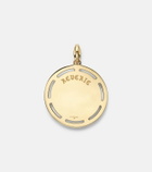 FoundRae Reverie Oversized 18k gold pendant with diamonds