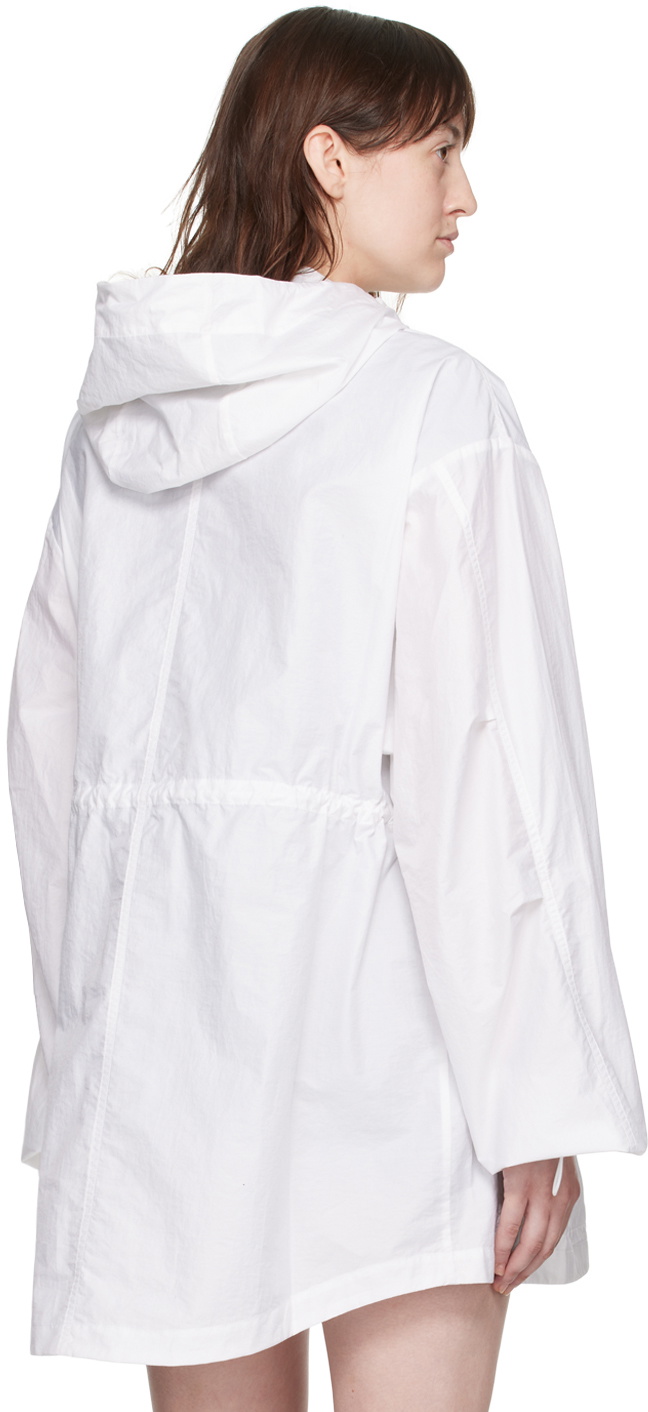 WARDROBE.NYC White Resort Parka Jacket