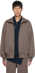 Comme des Garçons Homme Deux Brown Striped Track Jacket