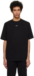 Hugo Black Bonded T-Shirt