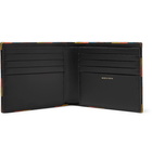 Paul Smith - Stripe-Trimmed Leather Billfold Wallet - Men - Black