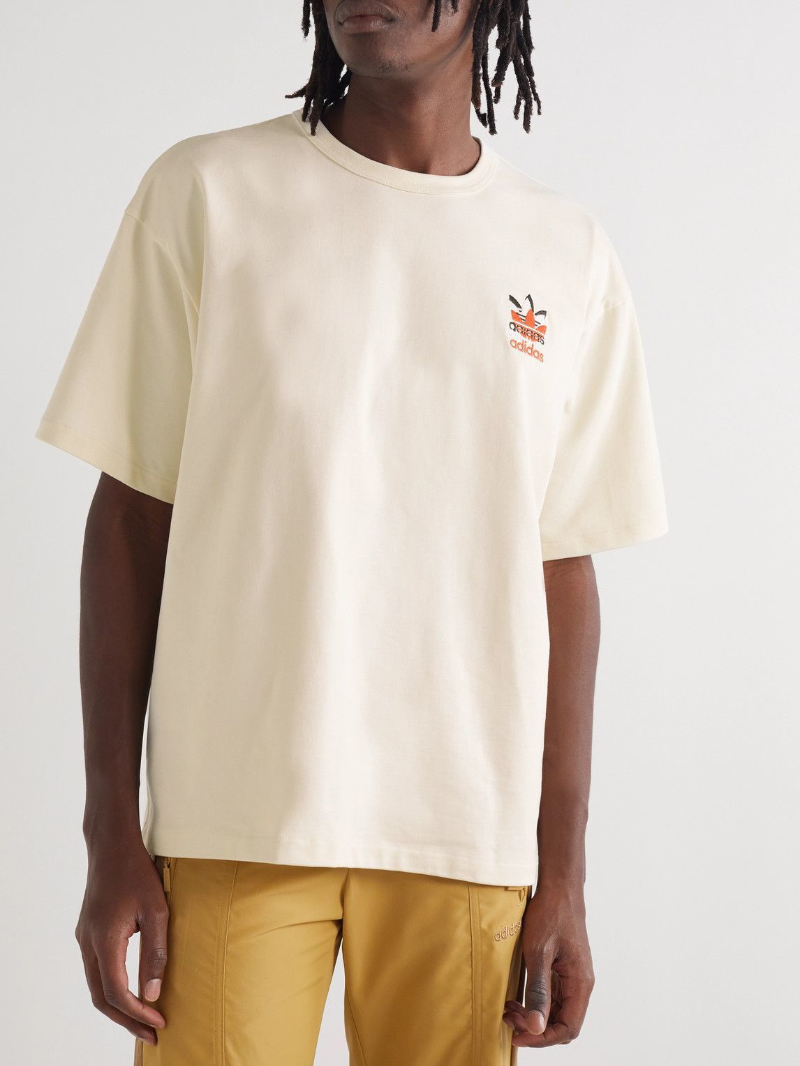 Kenzo Kids embroidered-logo long-sleeve sweatshirt - Neutrals