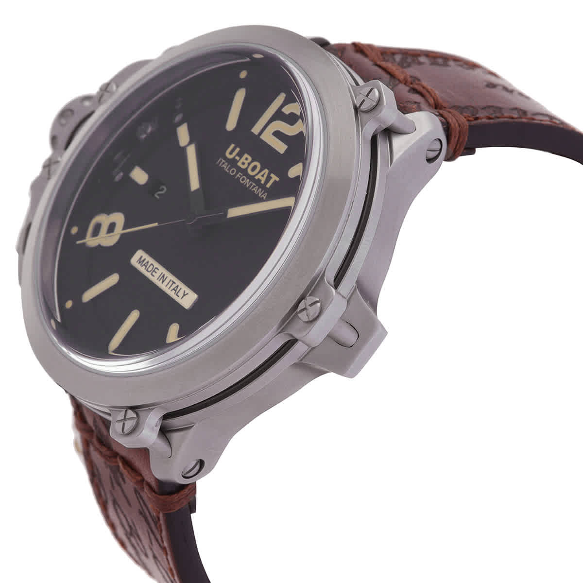 U-Boat Capsule Automatic Black Dial Mens Watch 8807