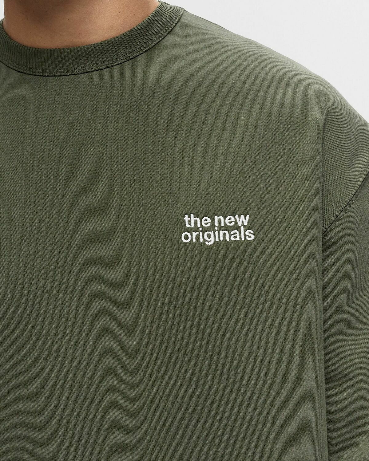 The New Originals Workman Crewneck Green Sweatshirts