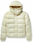 Moncler - Maya 70 Logo-Appliquéd Quilted Shell Hooded Down Jacket - Neutrals