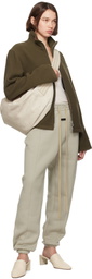 Fear of God Beige Suede Shell Bag