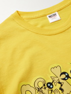 Better™ Gift Shop - Chris Lux Logo-Print Cotton Jersey T-shirt - Yellow