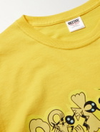 Better™ Gift Shop - Chris Lux Logo-Print Cotton Jersey T-shirt - Yellow