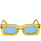 AKILA Edra Sunglasses in Yellow/Azure