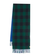 WOOLRICH - Checked Wool Scarf