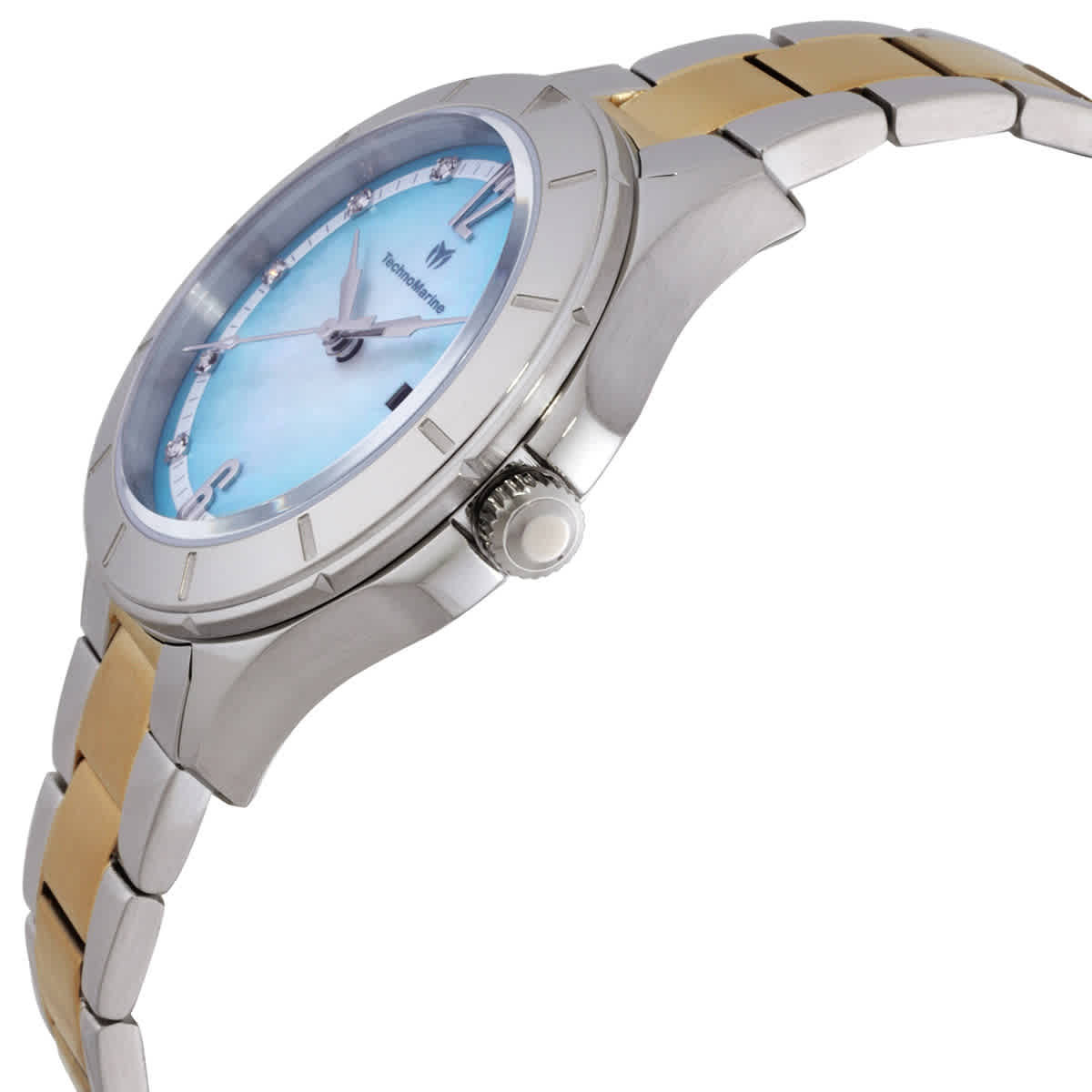 Technomarine Luna Quartz Crystal Ladies Watch TM-825002