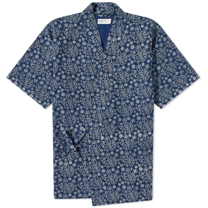 Photo: Universal Works Japanese Paisley Short Sleeve Kyoto Shirt