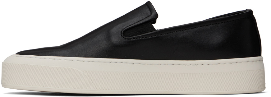Common Projects Black Slip-On Sneakers