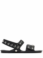 KHAITE Boden Flat Sandals with Studs