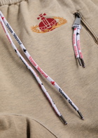 Vivienne Westwood Football Orb-embroidered Cotton Sweatpants Sand