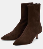 Aquazzura Montmartre 50 suede ankle boots