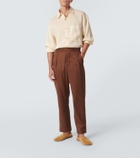 King & Tuckfield Wool straight pants